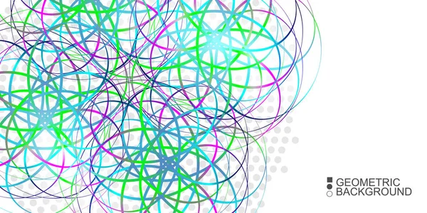 Полігеометричний барвистий абстрактний фон — стоковий вектор