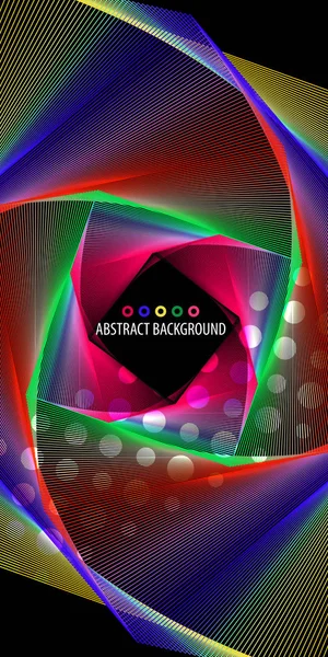 Fondo abstracto colorido geométrico — Vector de stock