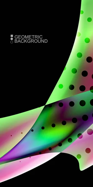 Geometrische bunte abstrakte Hintergrund — Stockvektor