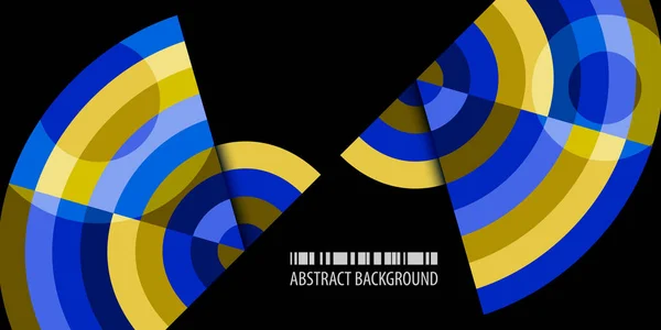 Geometriska färgglad abstrakt bakgrund — Stock vektor