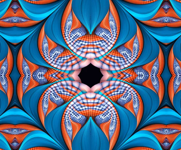 Oluşturulan bilgisayar fractal sanat — Stok fotoğraf