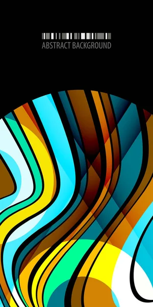 Fond abstrait coloré géométrique — Image vectorielle