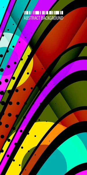 Геометричний барвистий абстрактний фон — стоковий вектор