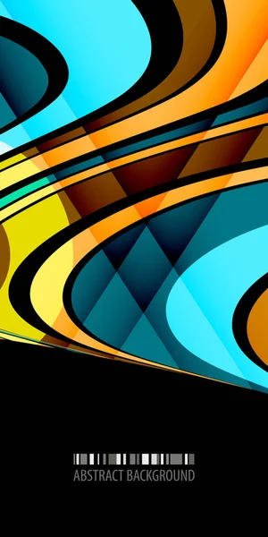 Геометричний барвистий абстрактний фон — стоковий вектор