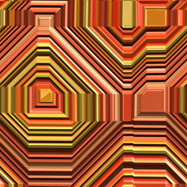 3D Hi-tech metallic seamless background tile — Stock Photo, Image