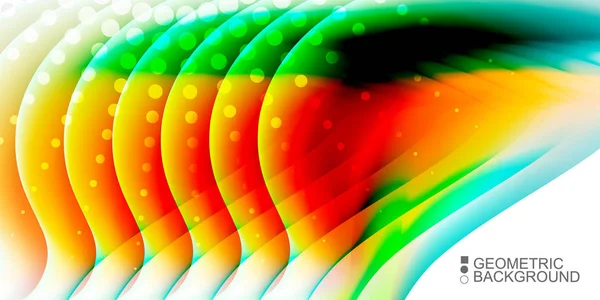 Geometrische bunte abstrakte Hintergrund — Stockvektor