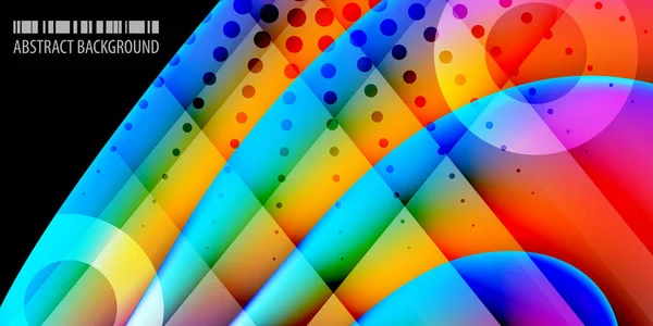 Geométrica colorido abstrato fundo — Vetor de Stock