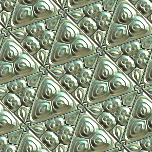 3D rendering of engraved ornamental background tile — Stock Photo, Image