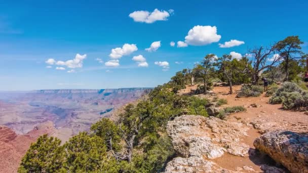 Steile Hänge des Grand Canyon, Arizona, USA. — Stockvideo