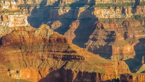 Grand Canyon Overlook za slunečného dne — Stock video