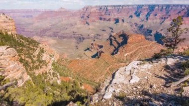 Büyük Kanyon 'un dik yamaçları, Arizona, ABD.