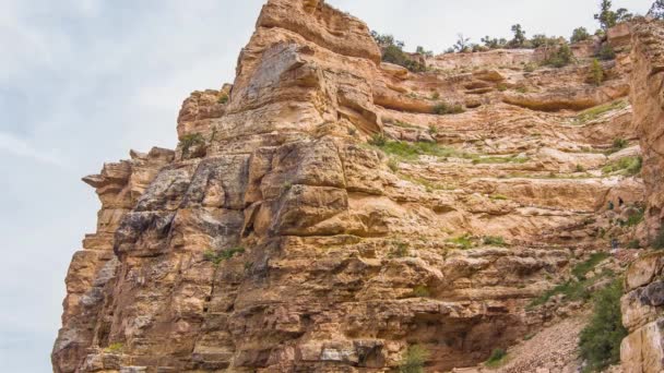 Rock formations in Grand Canyon National Park. — Stock Video