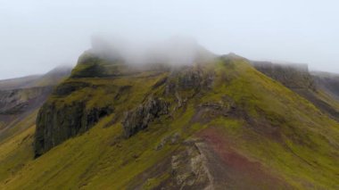 İzlanda 'nın Westfjords Havalimanı Troed Scenic Lookout Djupvegur boyunca