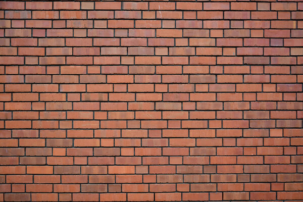 Modern urban wall in brick-pattern style as creative background