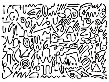 Oklar doodle kümesi