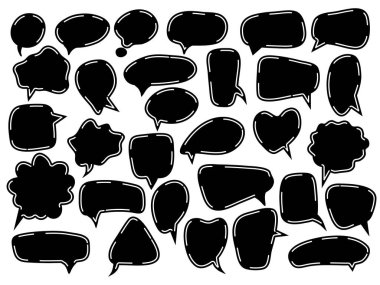 konuşma balonları çekilen dizi el