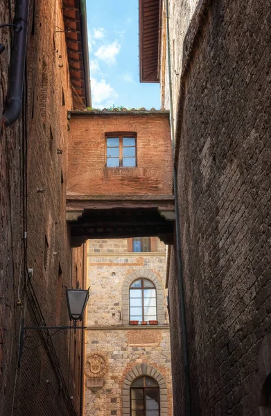 Straten van Siena — Stockfoto