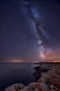 Karadeniz 'in üzerindeki Samanyolu
