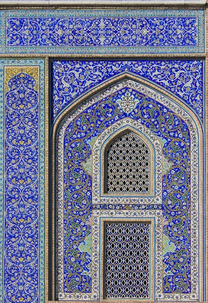 Marockansk Mosaik Dekoration Traditionell Arabisk Islamisk Motiv Bakgrund Moské Dekoration — Stockfoto