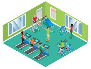İzometrik Fitness Club kavramı