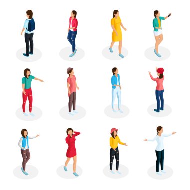 İzometrik gençler toplama