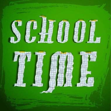 Yazdırılan harfler arka plan