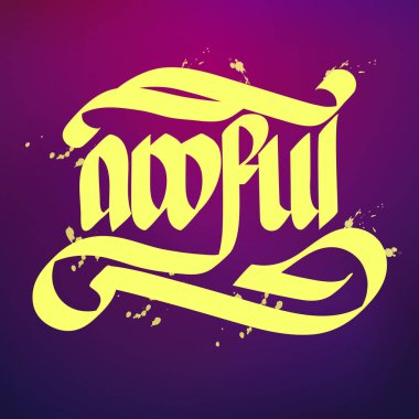 tipografik kavramı arka plan