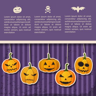 Cadılar Bayramı partisi Poster tebrik