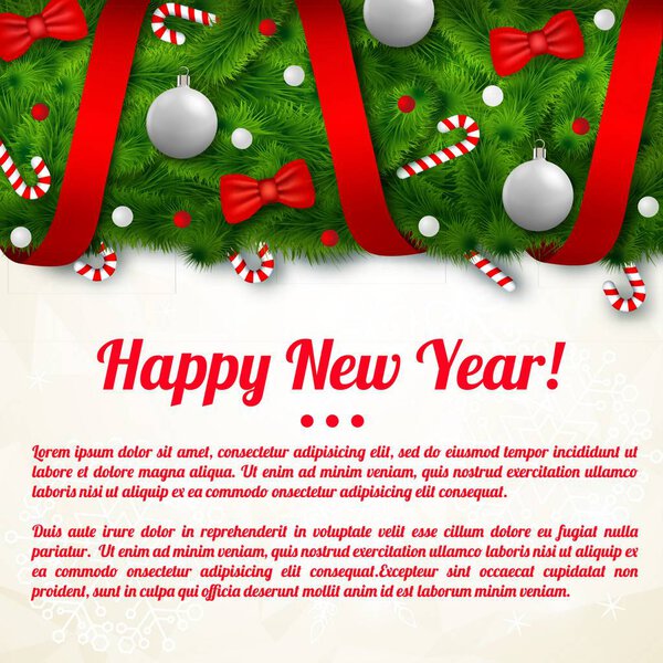 Light Colorful Greeting Poster