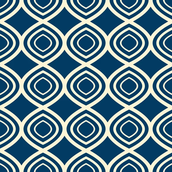Abstrakte kunstvolle minimalistische nahtlose Muster — Stockvektor