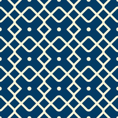 Soyut vintage geometrik seamless modeli