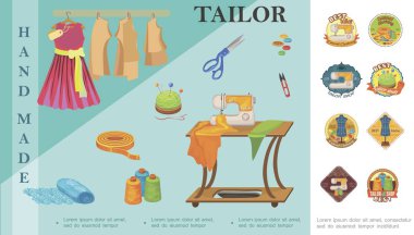 Düz terzilik öğeleri kavramı