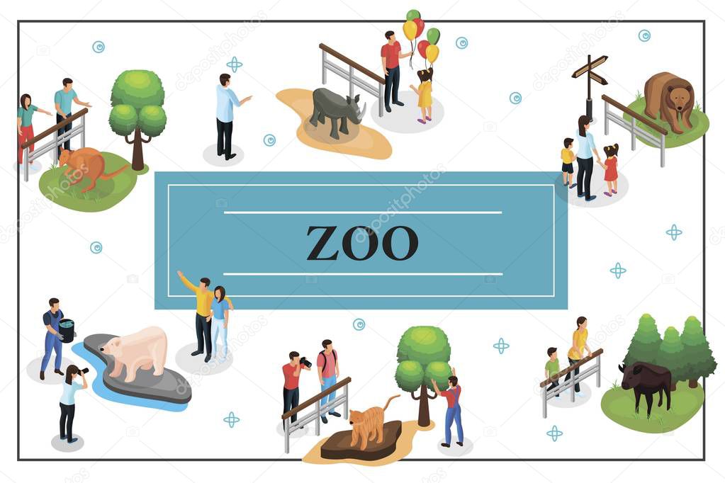 Isometric Zoo Concept