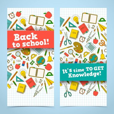 Dikey Bannerlar okuluna geri dön