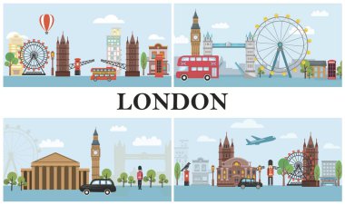 Seyahat Londra kompozisyon