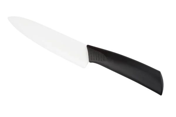 Kniv Isoleret Hvid Baggrund - Stock-foto