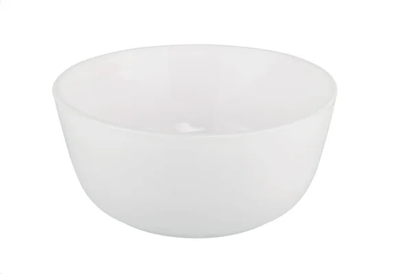 White Bowl Isolated White Background — Stock Photo, Image