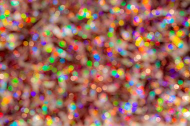 Festival ve Yeni yıl için bulanıklık renkli doku bokeh Arka plan. Renk oyunu. Soyut Noel fon.