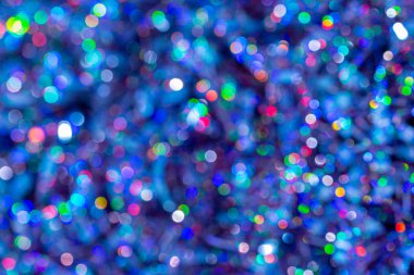 Festival ve Yeni yıl için bulanıklık renkli doku bokeh Arka plan. Renk oyunu. Soyut Noel ışıltılı fon.