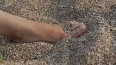 kumda kadın ayağı, rüzgar eser