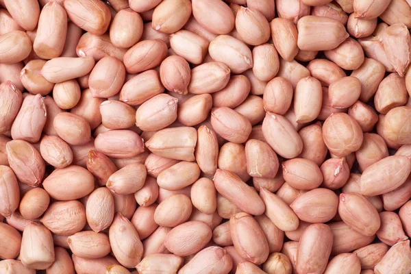 Close Raw Peanuts Food Background — Stock Photo, Image