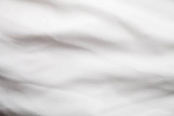 Pürüzsüz Beyaz Ipek Kumaş Dokusu Arkaplanı — Stok fotoğraf