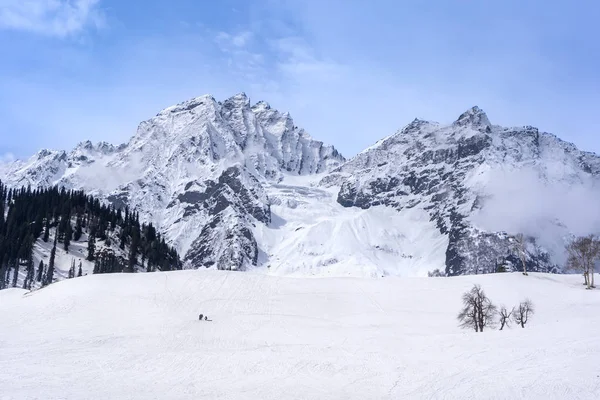 Piękne Góry Sonamarg Dżammu Kaszmir Państwa Indie Historyczne Znaczenie Był — Zdjęcie stockowe