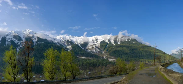 Vackra Panorama Berg Sonamarg Jammu Och Kashmir State Indien Historisk — Stockfoto
