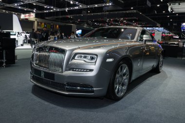 Bangkok, Tayland: 28 Kasım 2018-Rolls Royce yeni Phantom 2019 büyük olay araba gösterisi motor Expo 2018 Impact Arena, Muang Thong Thani içinde Nonthaburi, Tayland