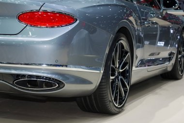 Bangkok, Tayland: 28 Kasım 2018-Bentley New Continental gt de büyük olay araba gösterisi motor Expo 2018 Impact Arena, Muang Thong Thani içinde Nonthaburi, Tayland