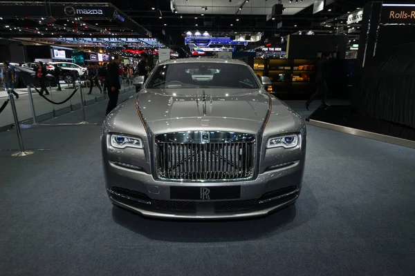 Bangkok Tailândia Novembro 2018 Rolls Royce Novo Fantasma 2019 Grande — Fotografia de Stock