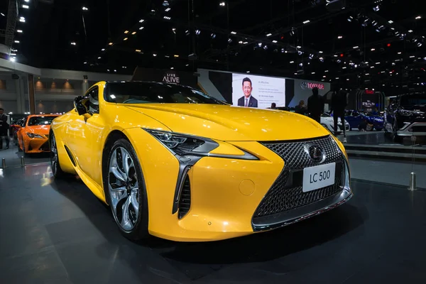 Bangkok Tailandia Noviembre 2018 Lexus 500 Gran Feria Automóviles Del —  Fotos de Stock