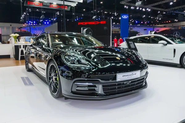 Bangkok Thailand November 2018 Porsche Panamera Hybrid Big Event Car — Stock Photo, Image