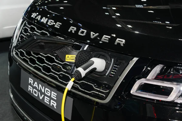 Bangkok Thaiföld November 2018 Range Rover V8Sc Önéletrajza Koncepció Elektromos — Stock Fotó